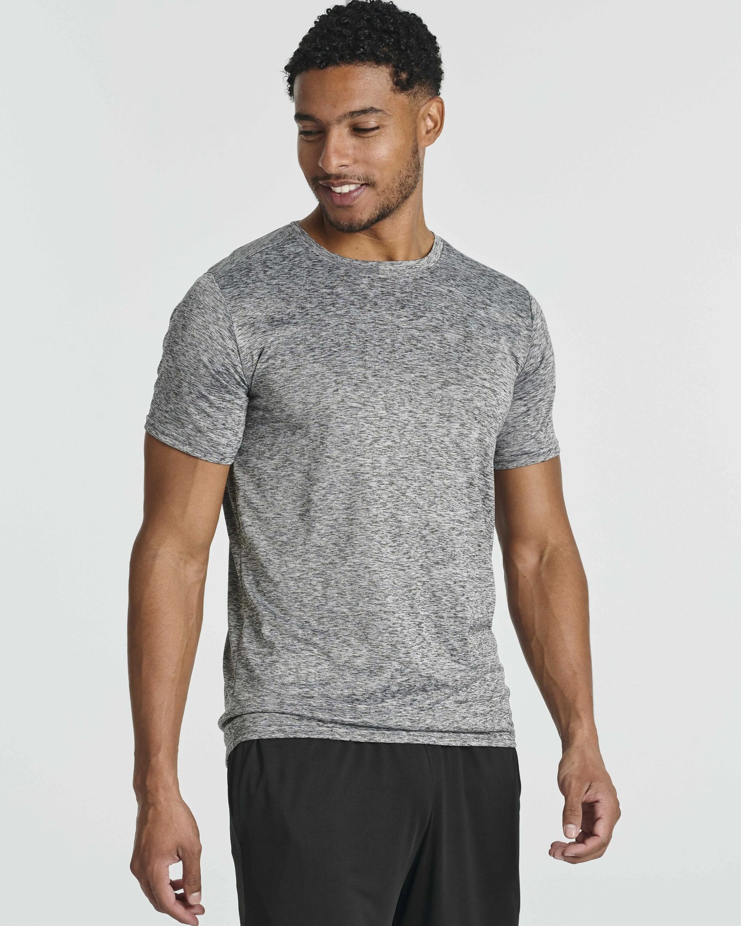 Men's 5-Pack Dry Fit Athletic Performance T-Shirts