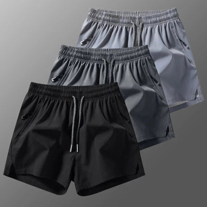 Men's 3-Pack Lightweight Athletic Drawstring Shorts
