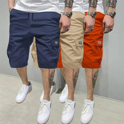 Men's 3-Pack Lightweight Multi-Pocket Cargo Shorts