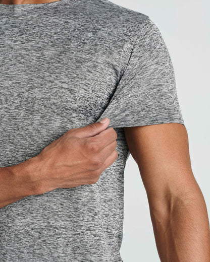 Men's 5-Pack Dry Fit Athletic Performance T-Shirts